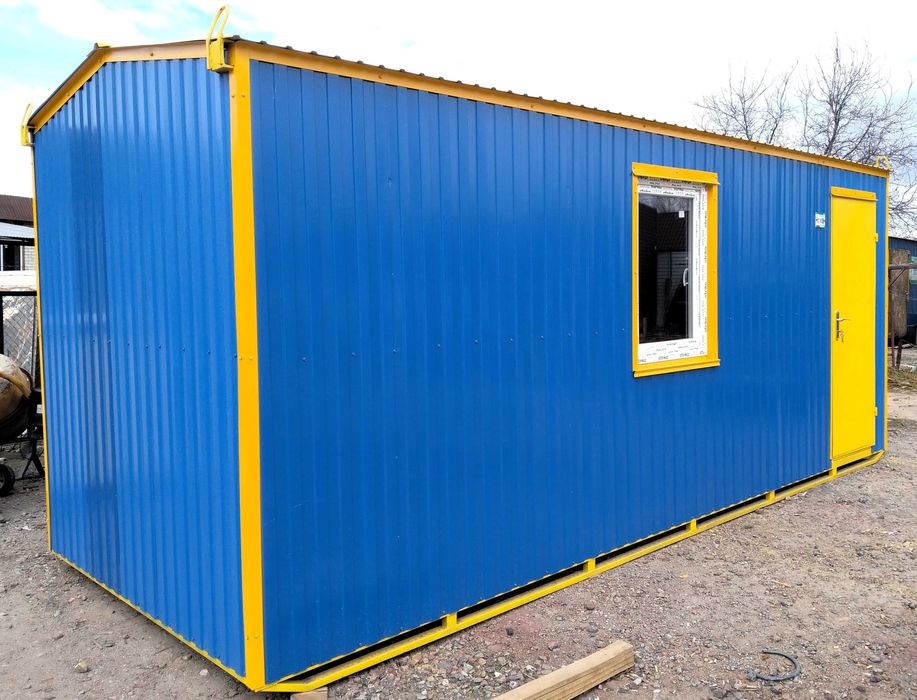 Оренда НОВА побутівка битовка 6х2,4м 100мм утеплення