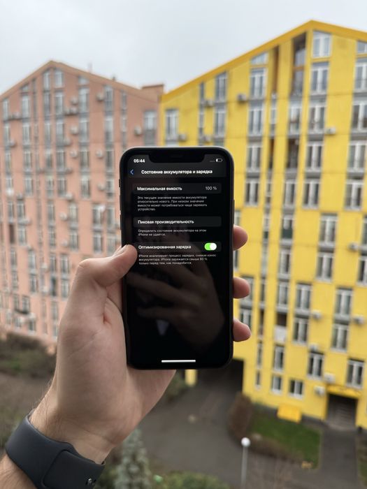 100% Аккум Идеал iPhone 11 64Gb Black Neverlock Айфон