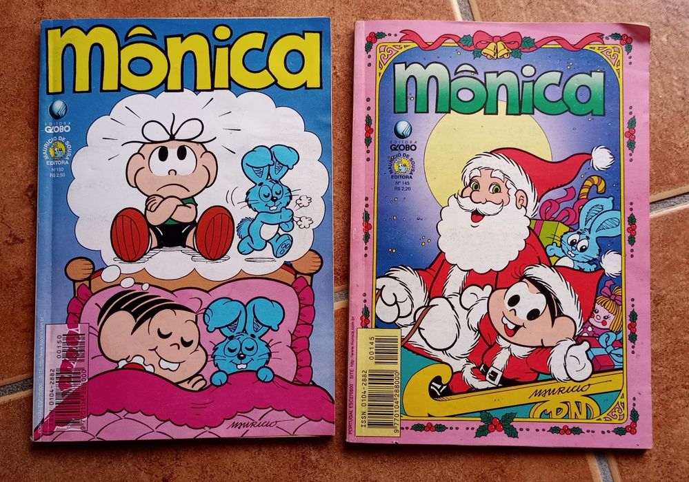Lote de bd turma da Monica
