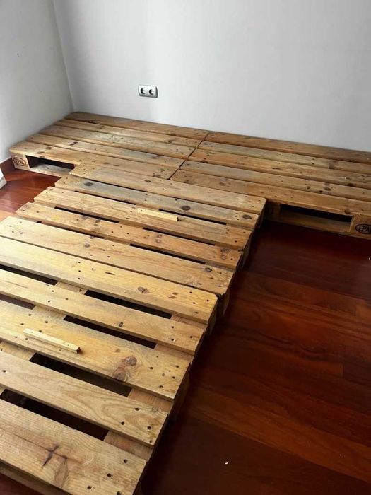 Euro palete de 1ª, tratadas, decorativas