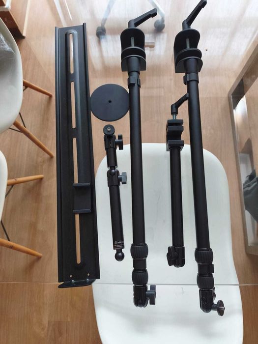 Conjunto Elgato (luzes, suportes, paineis acusticos)