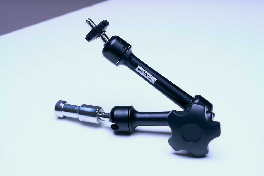 Magic arm, Ramię przegubowe Spigot i 1/4”