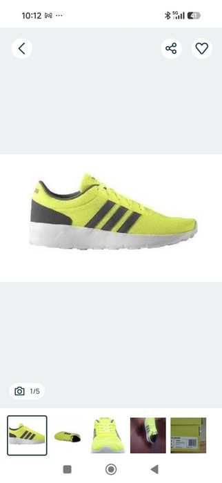 Sapatilhas Adidas NEO Lite Racer – NOVAS com Etiqueta e Caixa (Tam. 43 1/3)