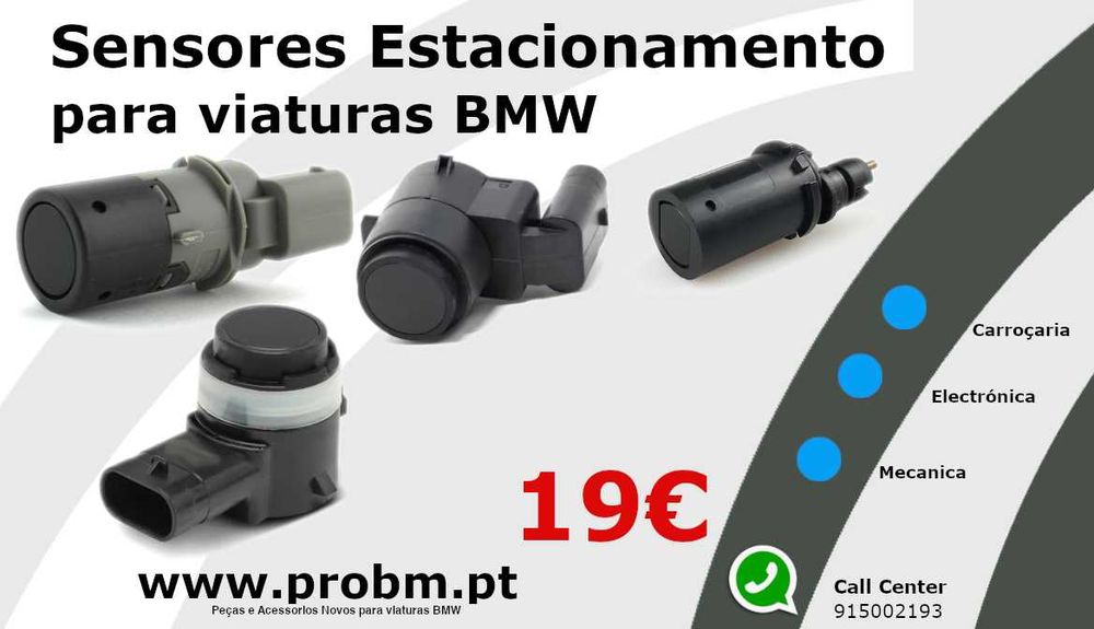 Sensores Estacionamento PDC NOVOS p/BMW
