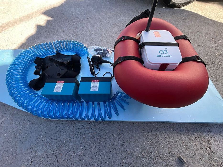 Sistema de Mergulho “Hookah” AirBuddy + Bateria Extra