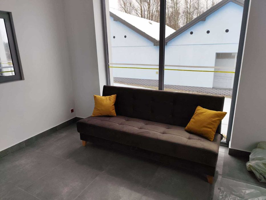 Kanapa Angela skóra naturalna loft