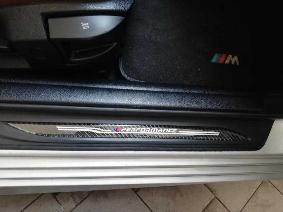 Soleiras portas BMW M PERFORMANCE | efeito carbono ou aço | NOVAS