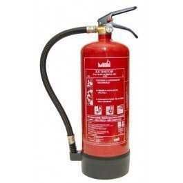 Extintores  de CO2 e de pó