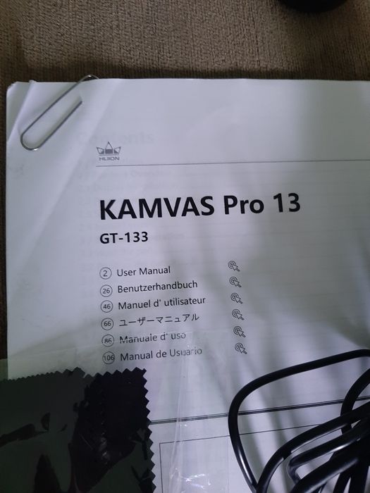 Графічний планшет Huion Kanvas Pro 13