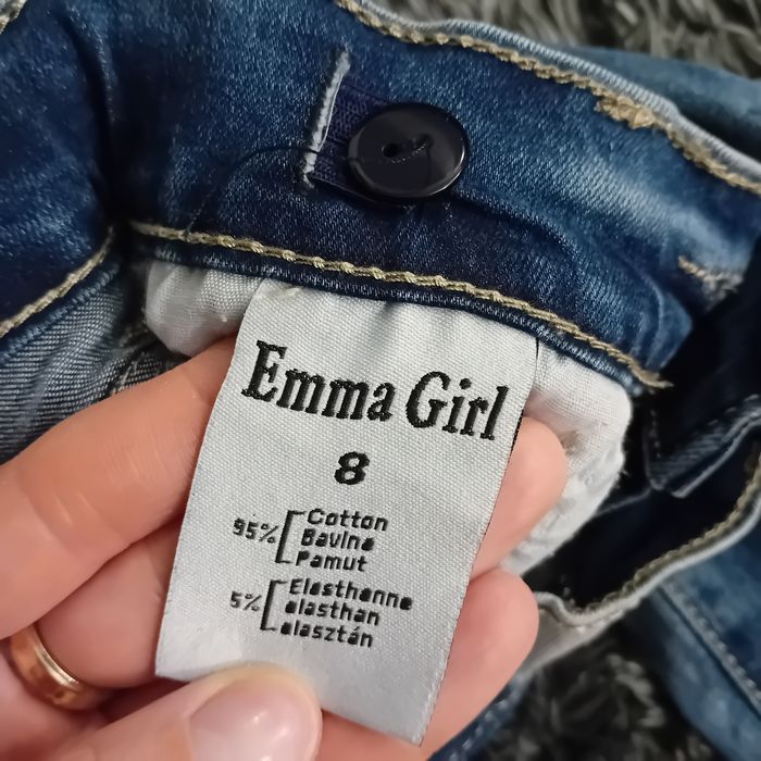 Spodnie dżinsowe 122/128 cm