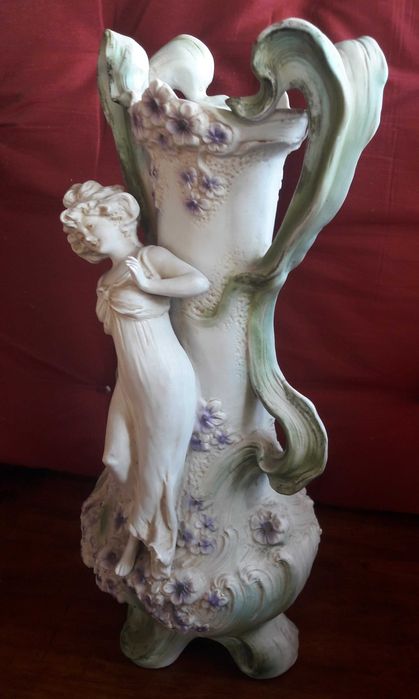 Jarra Biscuit Arte Nova