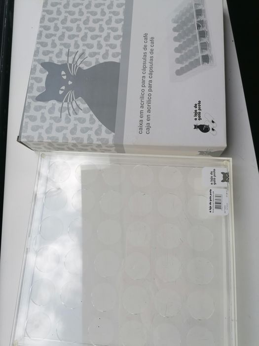 Caixa estojo para cápsulas de café.64584982589698120