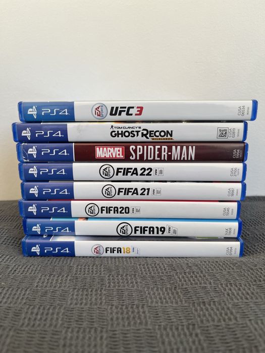 Coleção de Jogos PS4