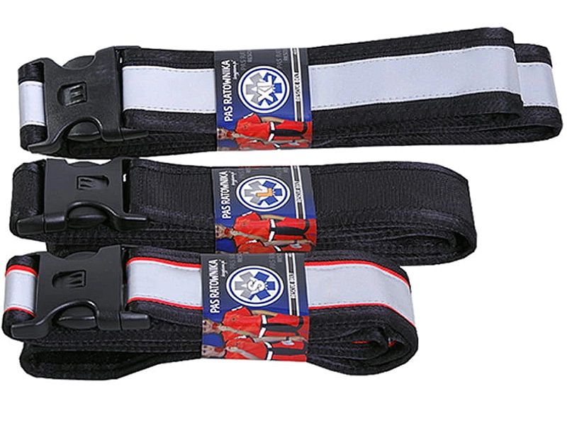 Pasek RATOWNICZY FLUO odblaskowy (S)