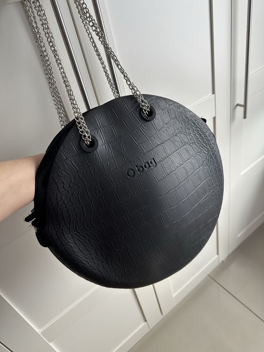 Obag coco czarny komplet idealny stan