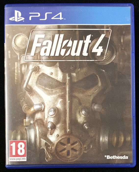 Fallout 4 PL Komplet po polsku BDB Stan Plakat na PS4 Bezpł update PS5