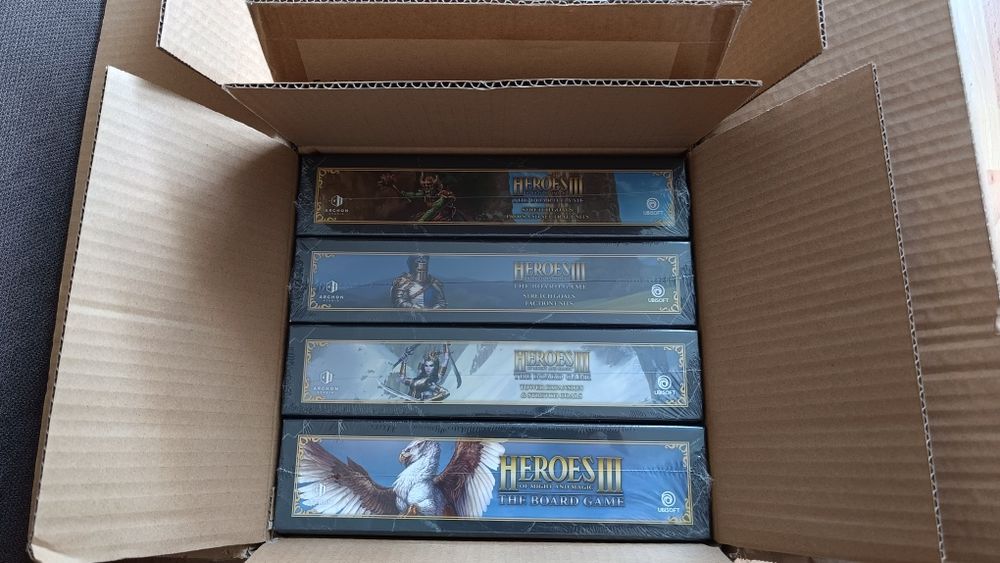 Archon Studio Heroes of Might and Magic 3 Grail Pledge + Inferno WERSJA ANGIELSKA NOWA!!!