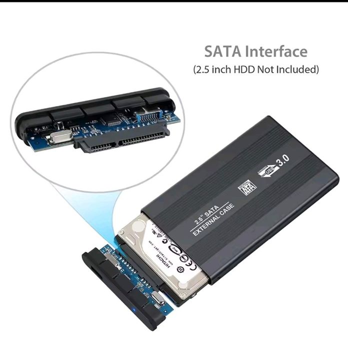 2x External case 2.5"