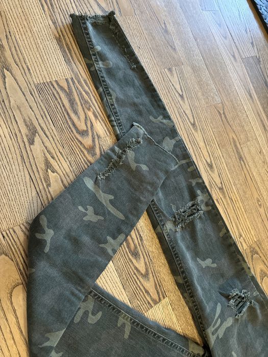 Pull&Bear nowe z metkami obcisłe jeansy moro rurki z przetarciami xs s