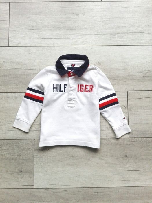 Tommy hilfiger oryginalna bluzka długi rękaw rozm 86