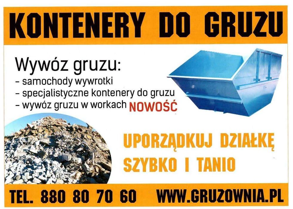 Kruszywo, gruz betonowy 0-63,5