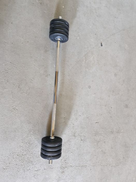 Sprzedam gryf 120cm +10kg. Obciążenia