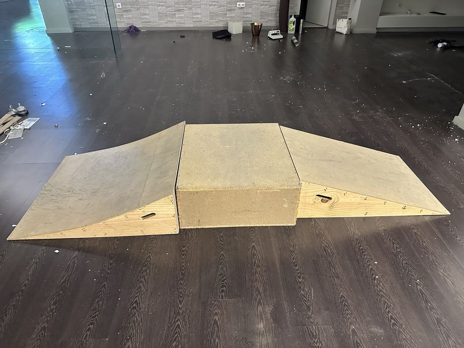 Rampas para iniciantes (skate, patins etc…)