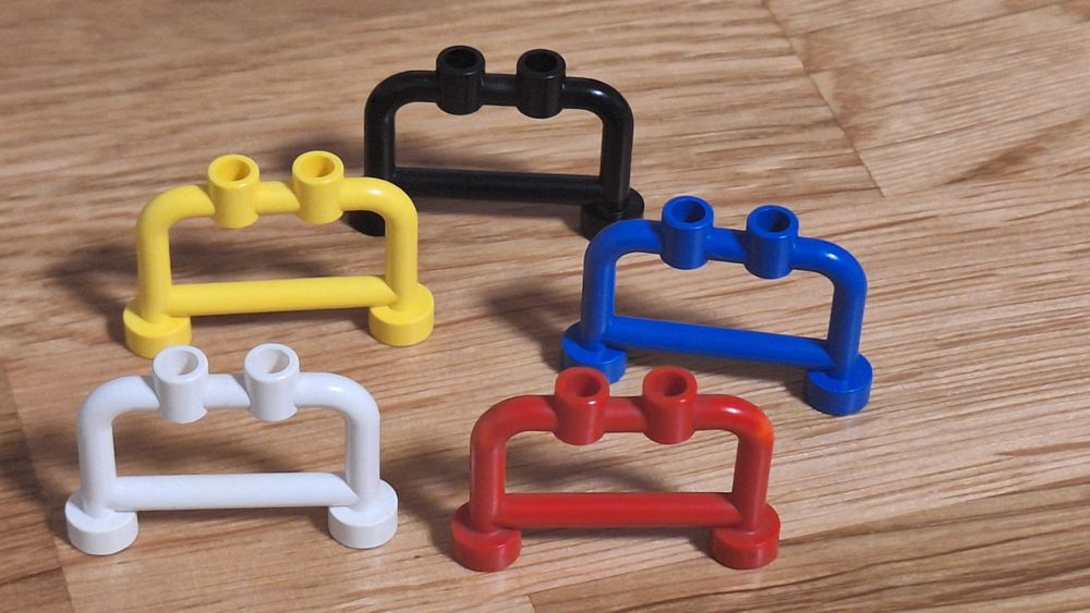 Lego 4083 barierki różne kolory service pack cena za 5 szt (F)