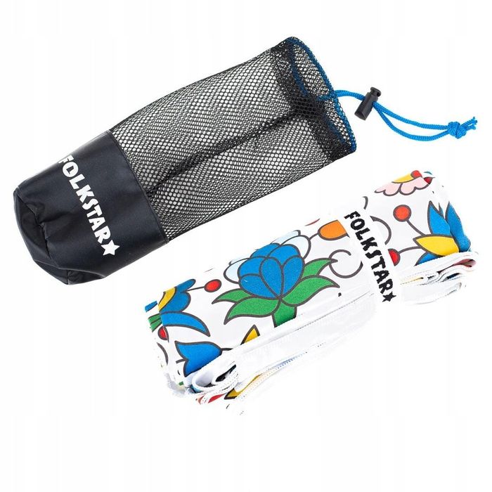 Ręcznik Szybkoschnący 80x160 Folk Kaszubski Kaszuby Plażowy