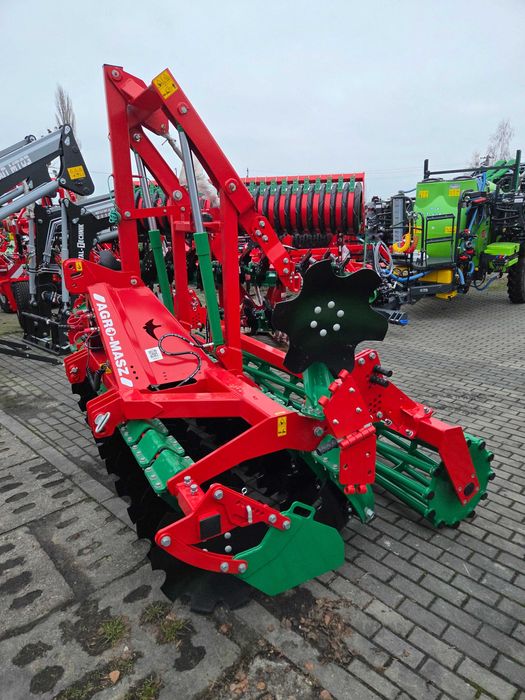 OD RĘKI!!! Agregat talerzowy Agro-Masz  3m Rura Daszek