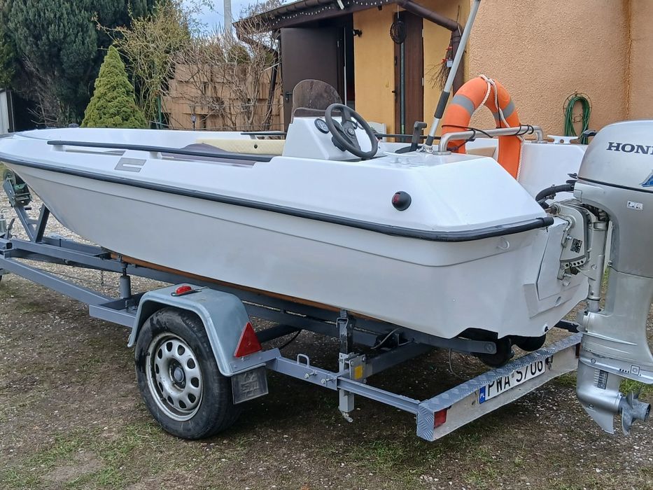 Łódź motorowa bez patentu honda komplet