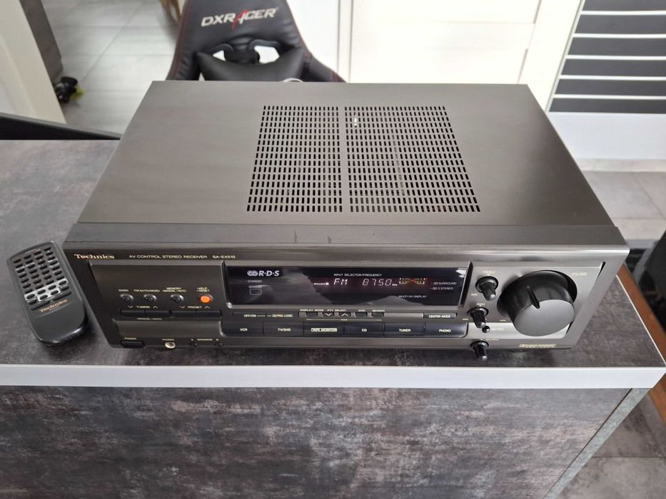 Amplituner Technics SA-EX510 z pilotem