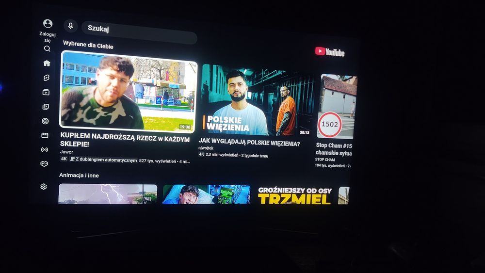 Telewizor Samsung 55 cali UHD 4K DVB-T2 Aplikacje Polecam