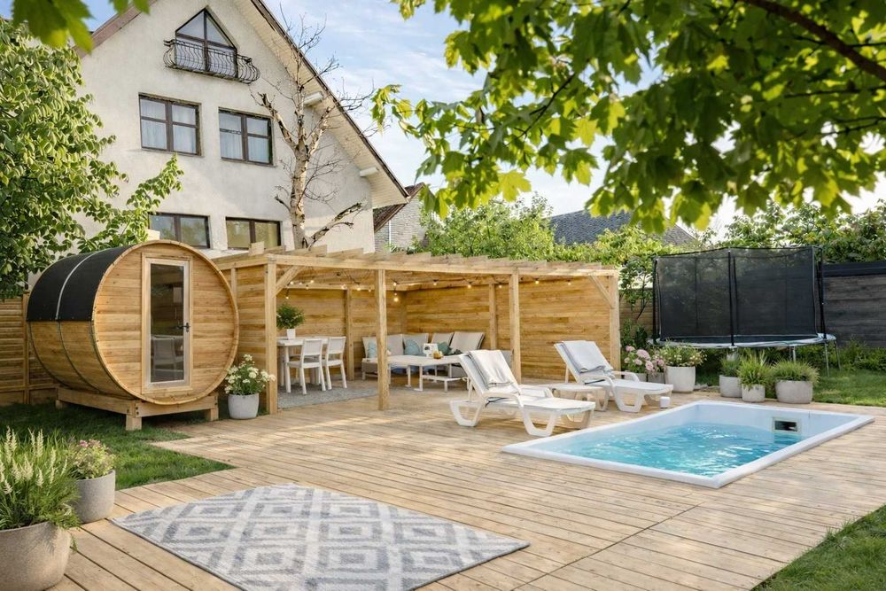 Zwierzyniec Dom wypoczynkowy z jacuzzi i basenem oraz sauną