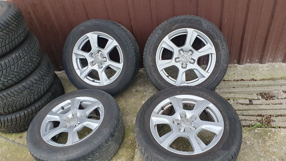 5x112  audi alufelgi 16cali  225 55 r16
