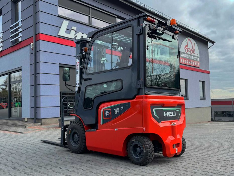 Elektryczny wózek widłowy Heli Li-ION 1800 kg – nowy, gwarancja 24 mce