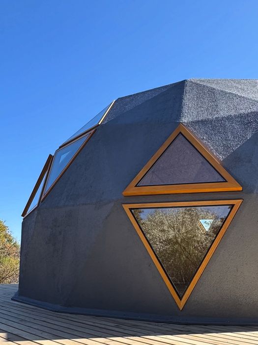 Casa de madeira Dome geodésico