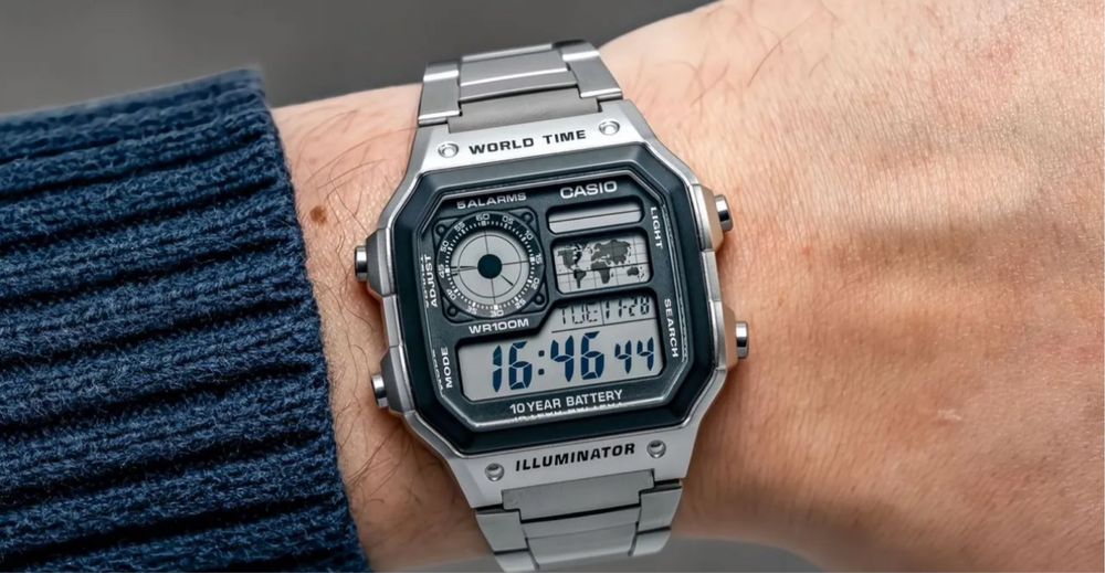 Мужские часы Casio Illuminator AE-1200 Новые