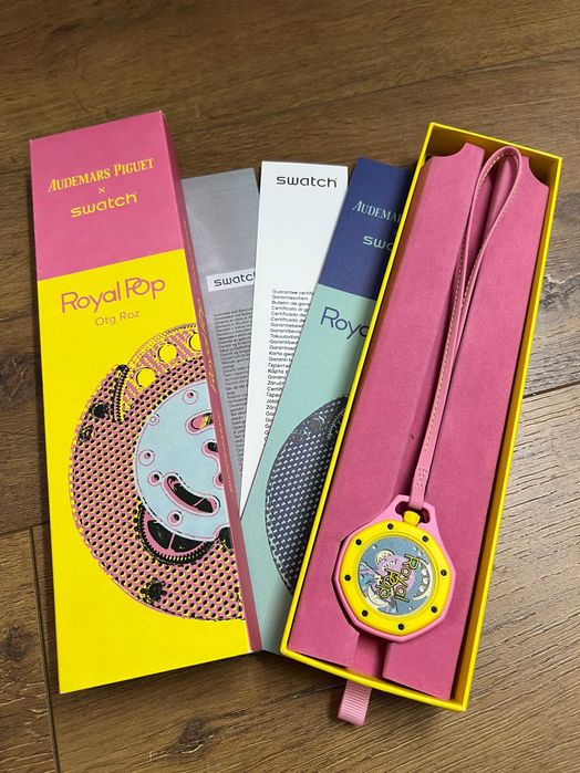 Royal Pop Otg Roz – żółty ośmiokąt, 8 śrubek, 90h mocy