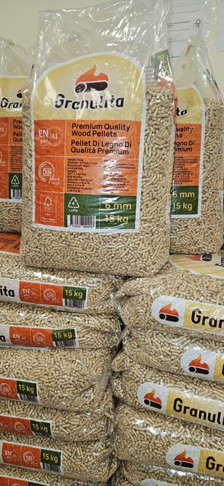 Granulita  Pellet  Premium  EN PLUS A1
