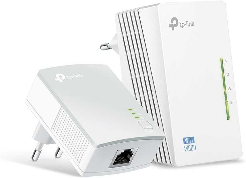 TP-Link TL-WPA4220 Kit - adaptador Powerline AV600, kit PLC WiFi 300 Mbps