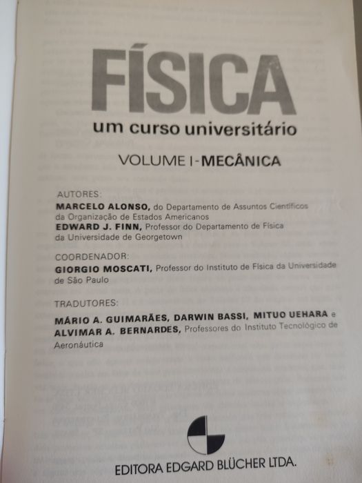 Alonso e finn física um curso universitário