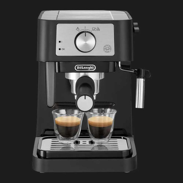 Ріжкова кавоварка DeLonghi Stilosa (Black) (Розстрочка 0%) у Ябко ТРЦ Караван