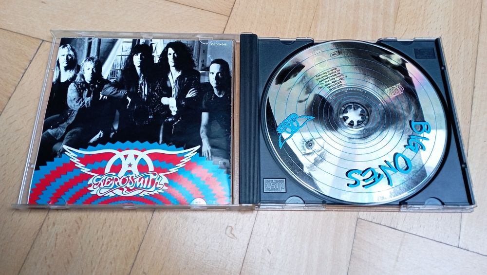 Aerosmith - Big Ones (oryginalna płyta z hologramem, CD)