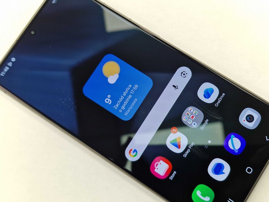 Samsung Galaxy S24 ULTRA/ 12GB/ 256GB/ Titanium Black/ Grade A- + ładowarka/ Gwarancja