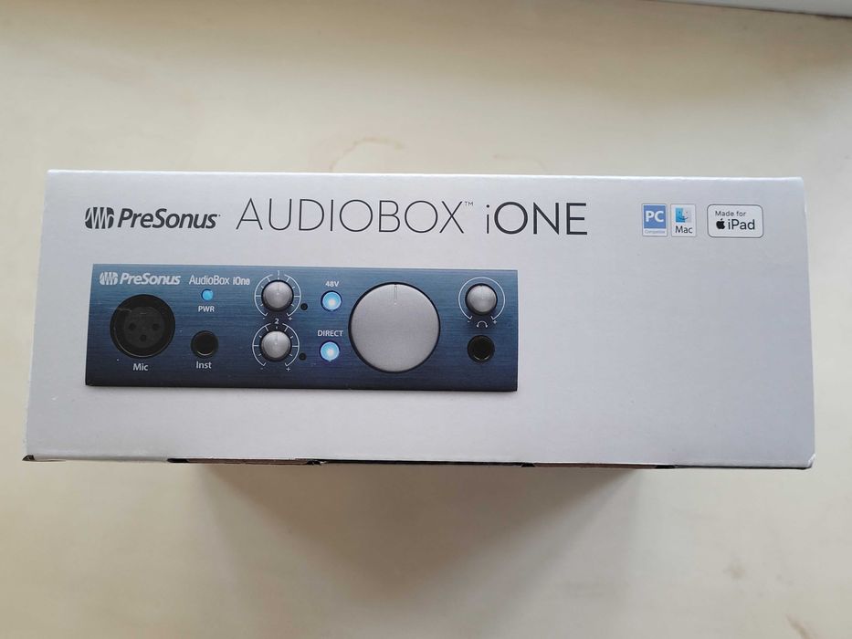 Звукова карта Аудіоінтерфейс PreSonus AudioBox iOne