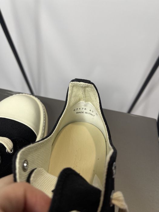 Нові Кеди Rick Owens Ramones Low/DRKSHDW/size 37-45/Якість 1:1