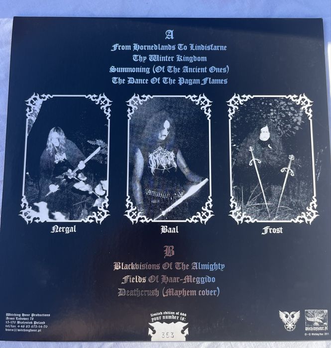 Behemoth From the Pagan Vastlands | Numerowany autografy