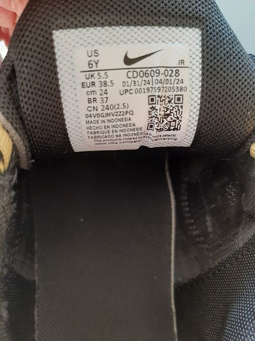 Sapatilhas Nike Air novas