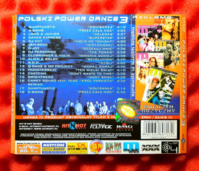 Polski Power Dance 3 (CD, 2003)